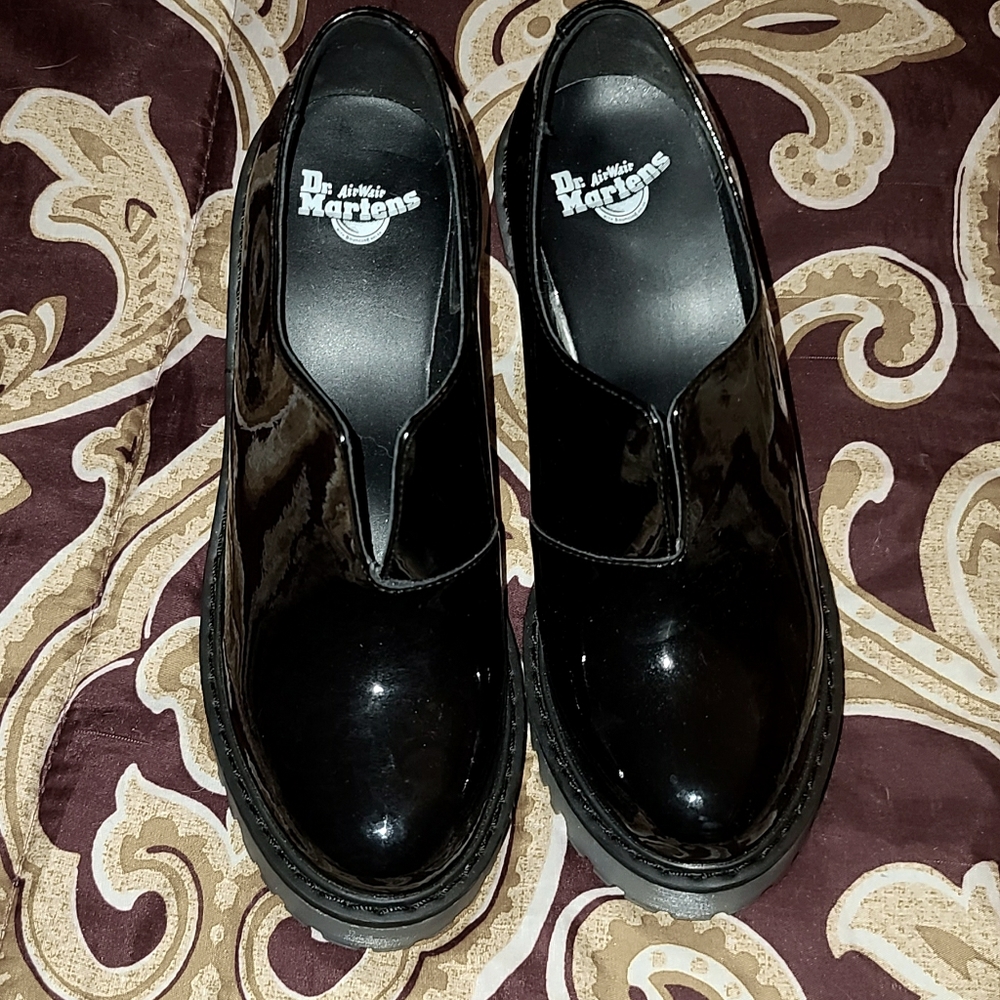 Slip on heeled Dr. Martens